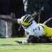 Michigan senior quarterback Denard Robinson attempts to score as he reaches for the end zone against Purdue during the first quarter at Ross-Ade Stadium in West Lafayette, Indiana on Saturday. Melanie Maxwell I AnnArbor.com